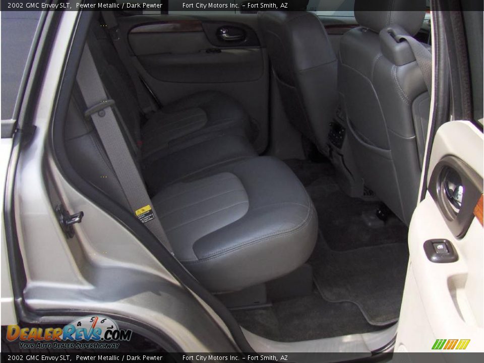 2002 GMC Envoy SLT Pewter Metallic / Dark Pewter Photo #7