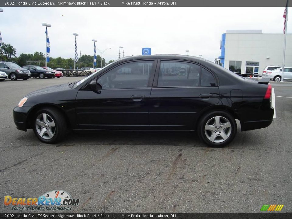 2002 Black honda civic sedan #4