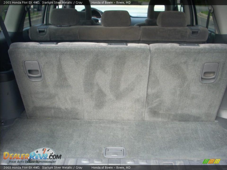 2003 Honda Pilot EX 4WD Starlight Silver Metallic / Gray Photo #21