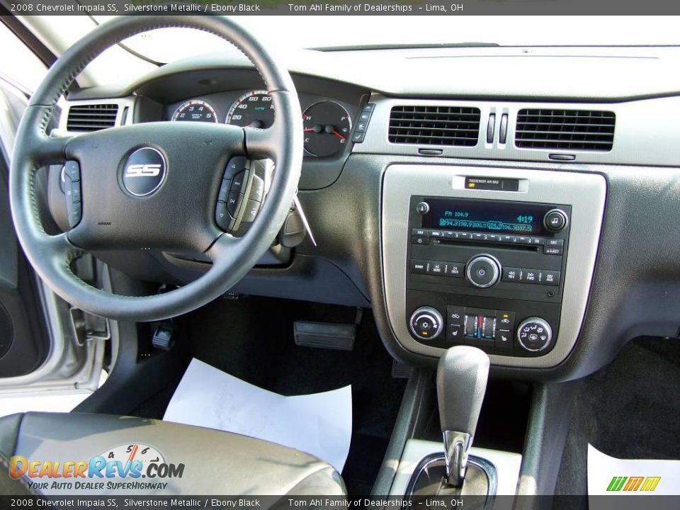 2008 Chevrolet Impala SS Silverstone Metallic / Ebony Black Photo #13