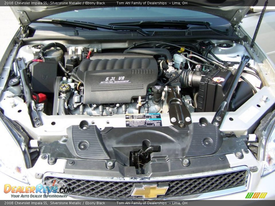2008 Chevrolet Impala SS Silverstone Metallic / Ebony Black Photo #15