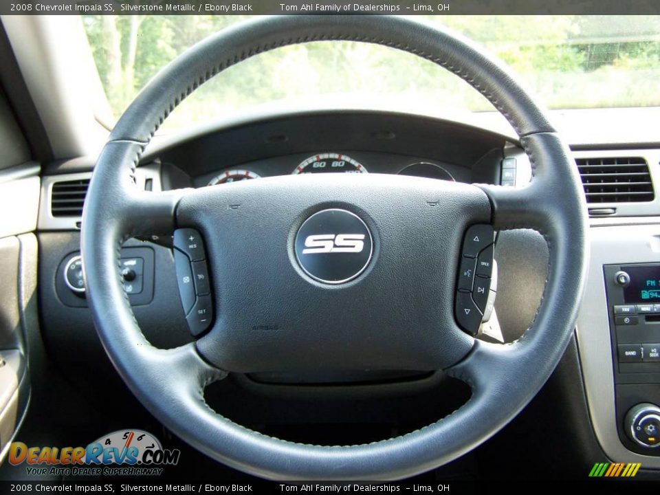2008 Chevrolet Impala SS Silverstone Metallic / Ebony Black Photo #17