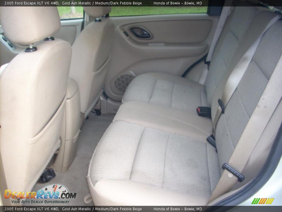 2005 Ford Escape XLT V6 4WD Gold Ash Metallic / Medium/Dark Pebble Beige Photo #12