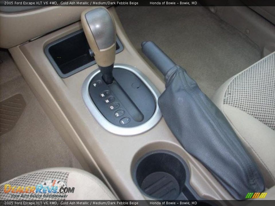 2005 Ford Escape XLT V6 4WD Gold Ash Metallic / Medium/Dark Pebble Beige Photo #14