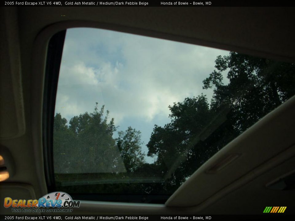 2005 Ford Escape XLT V6 4WD Gold Ash Metallic / Medium/Dark Pebble Beige Photo #15