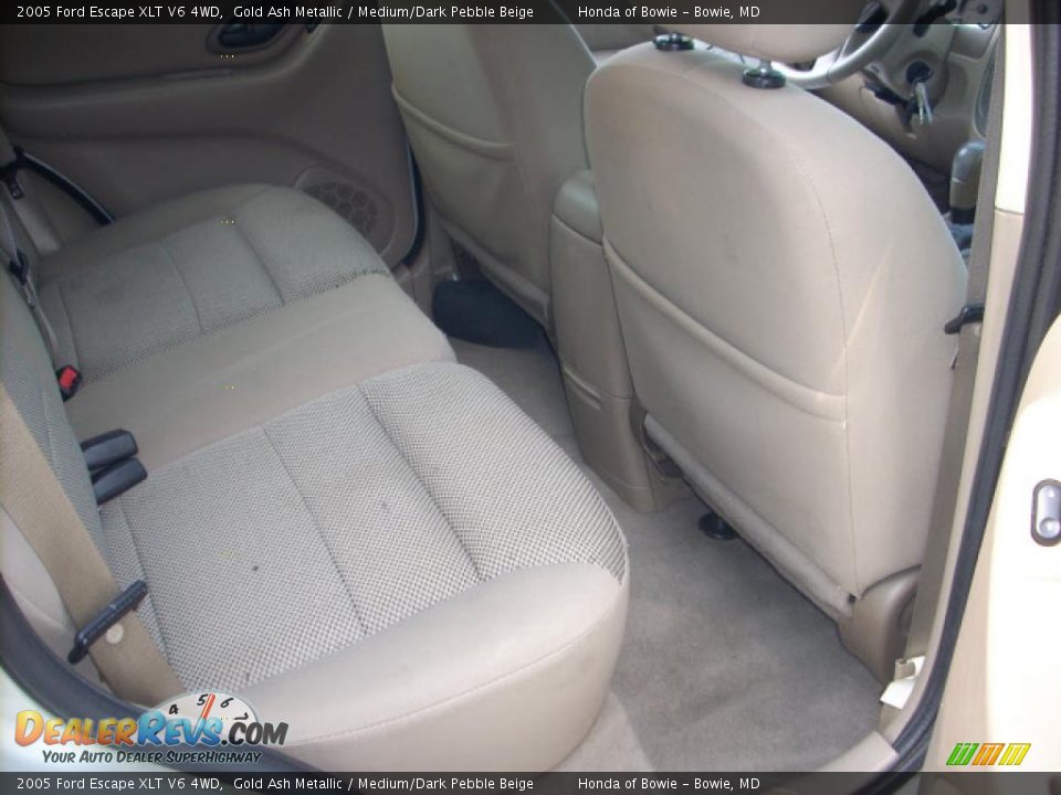 2005 Ford Escape XLT V6 4WD Gold Ash Metallic / Medium/Dark Pebble Beige Photo #19
