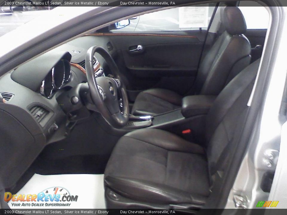 2009 Chevrolet Malibu LT Sedan Silver Ice Metallic / Ebony Photo #7