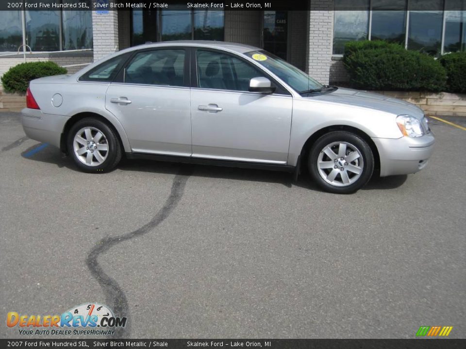 2007 Ford Five Hundred SEL Silver Birch Metallic / Shale Photo #1