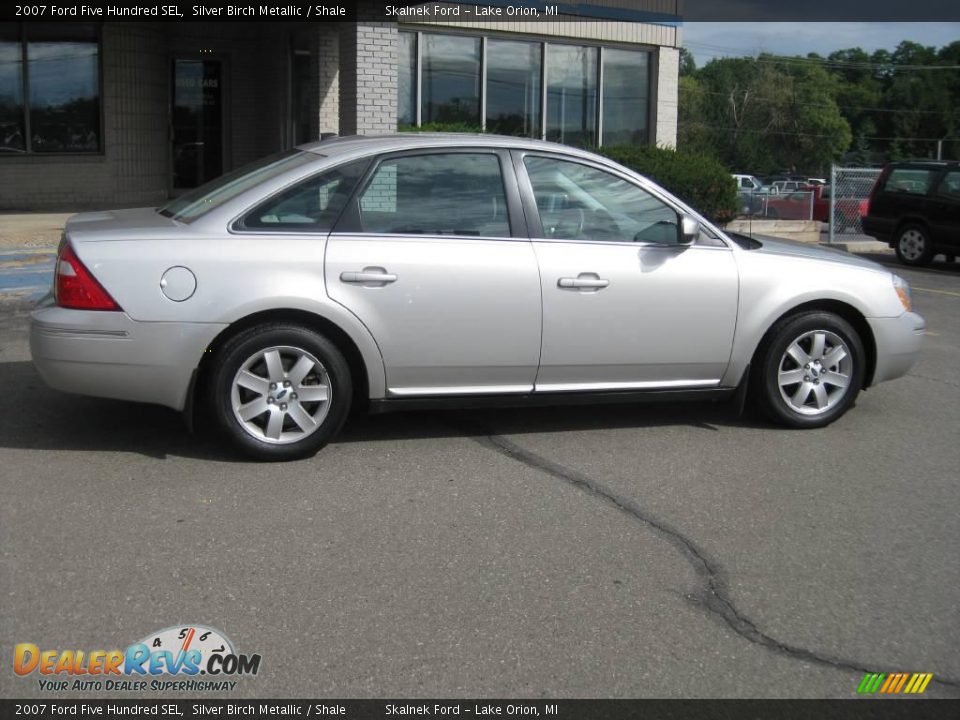 2007 Ford Five Hundred SEL Silver Birch Metallic / Shale Photo #2