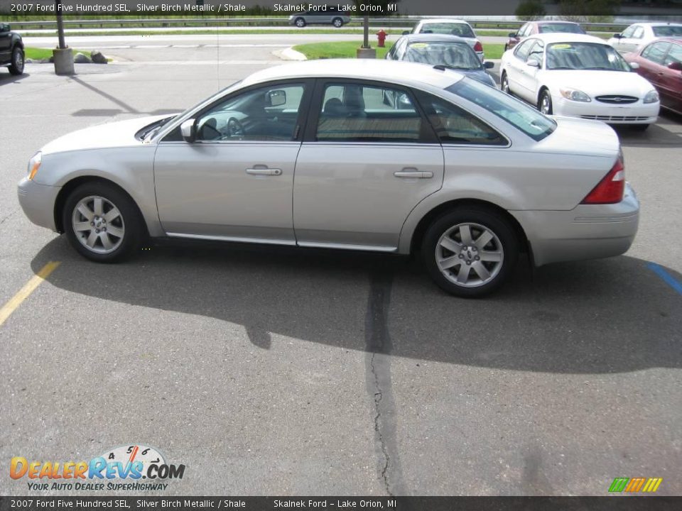 2007 Ford Five Hundred SEL Silver Birch Metallic / Shale Photo #8