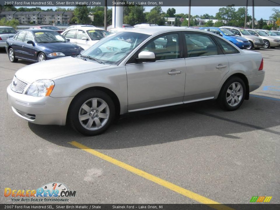 2007 Ford Five Hundred SEL Silver Birch Metallic / Shale Photo #9