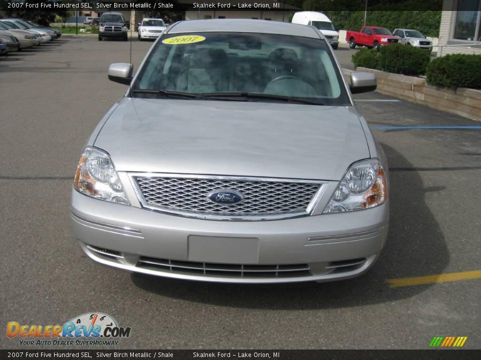 2007 Ford Five Hundred SEL Silver Birch Metallic / Shale Photo #11