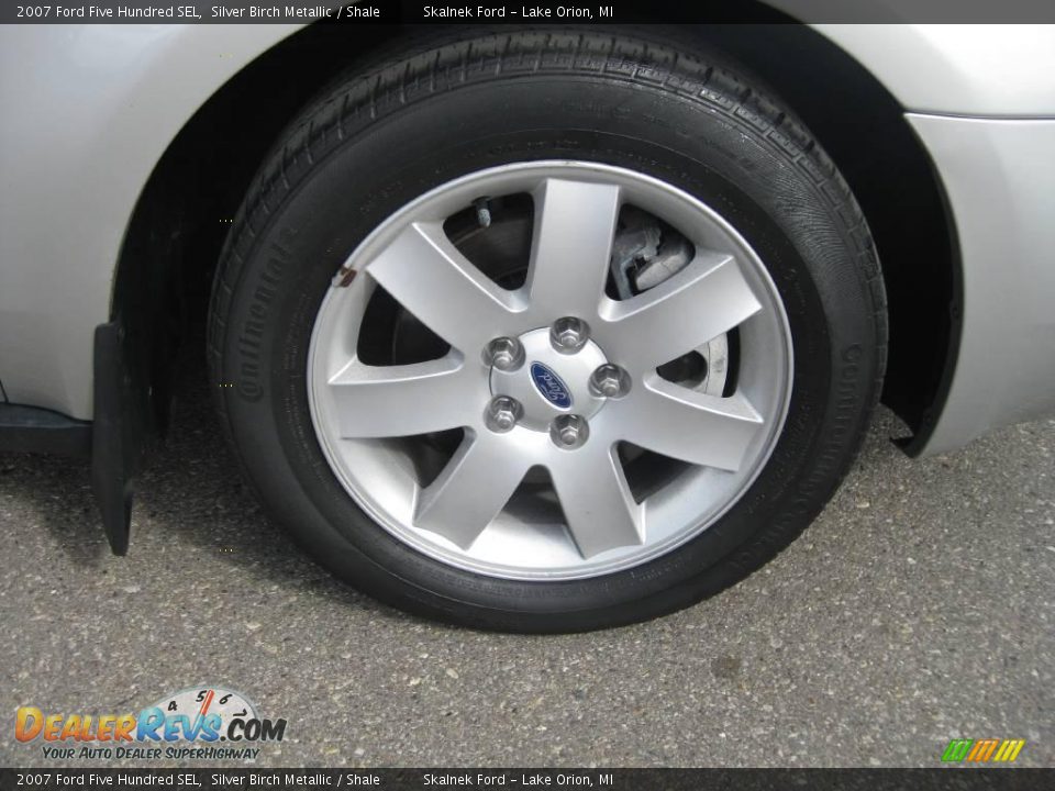 2007 Ford Five Hundred SEL Silver Birch Metallic / Shale Photo #14