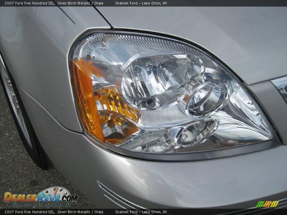 2007 Ford Five Hundred SEL Silver Birch Metallic / Shale Photo #15