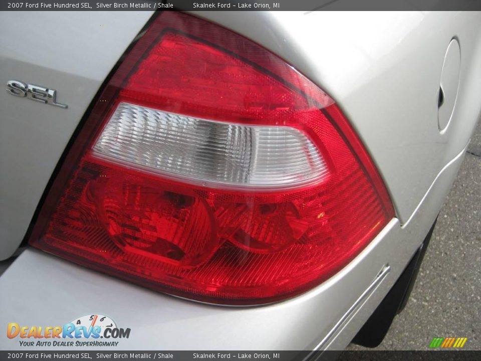 2007 Ford Five Hundred SEL Silver Birch Metallic / Shale Photo #19