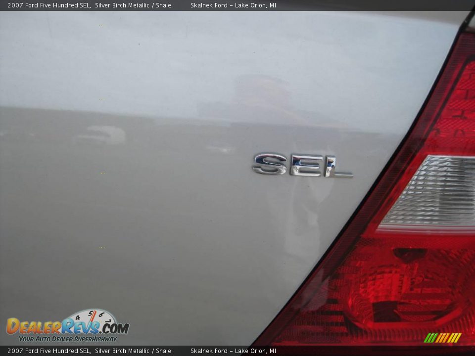 2007 Ford Five Hundred SEL Silver Birch Metallic / Shale Photo #20
