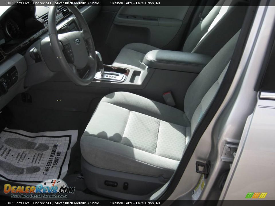 2007 Ford Five Hundred SEL Silver Birch Metallic / Shale Photo #21