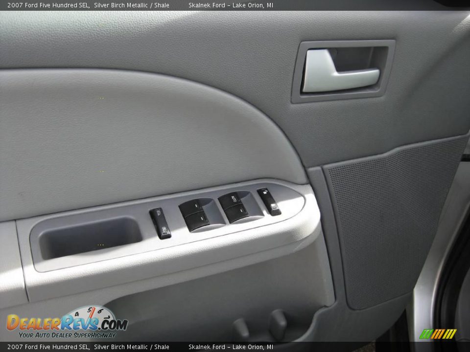 2007 Ford Five Hundred SEL Silver Birch Metallic / Shale Photo #23