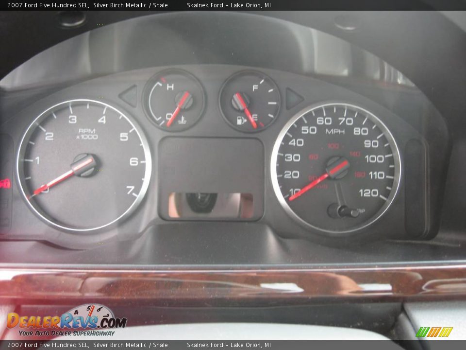 2007 Ford Five Hundred SEL Silver Birch Metallic / Shale Photo #25