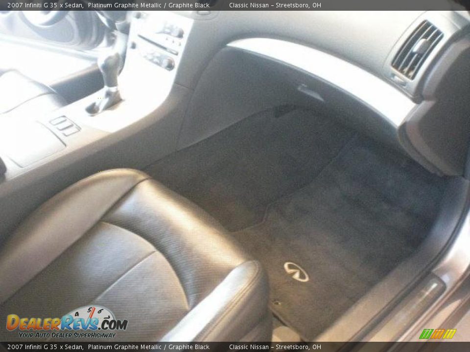 2007 Infiniti G 35 x Sedan Platinum Graphite Metallic / Graphite Black Photo #15