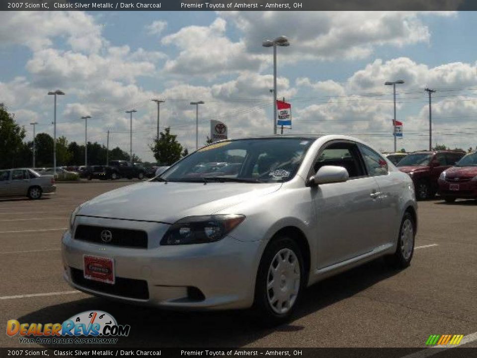 2007 Scion tC Classic Silver Metallic / Dark Charcoal Photo #1