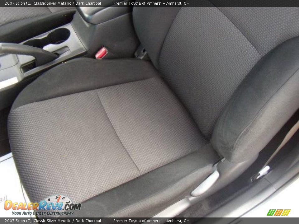 2007 Scion tC Classic Silver Metallic / Dark Charcoal Photo #9