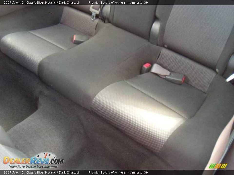 2007 Scion tC Classic Silver Metallic / Dark Charcoal Photo #10