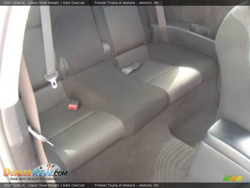 2007 Scion tC Classic Silver Metallic / Dark Charcoal Photo #11