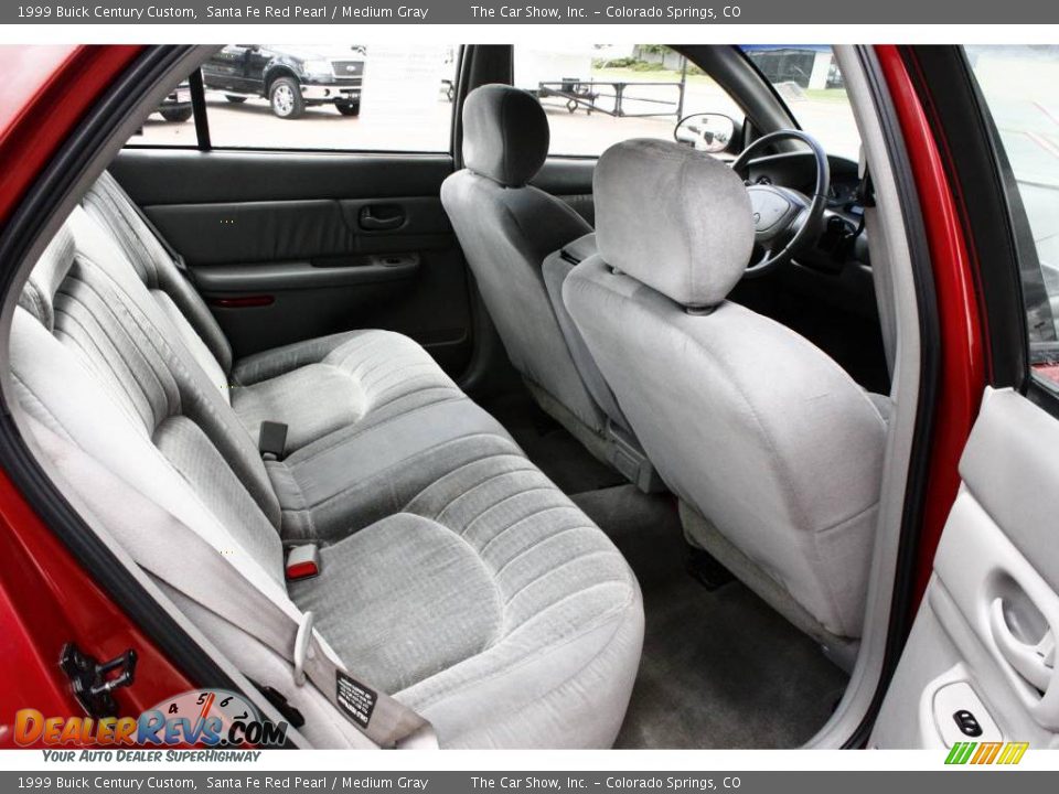 1999 Buick Century Custom Santa Fe Red Pearl / Medium Gray Photo #12