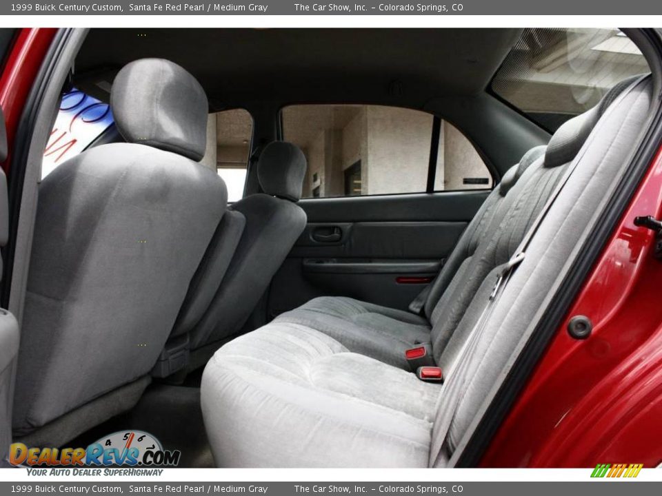 1999 Buick Century Custom Santa Fe Red Pearl / Medium Gray Photo #13