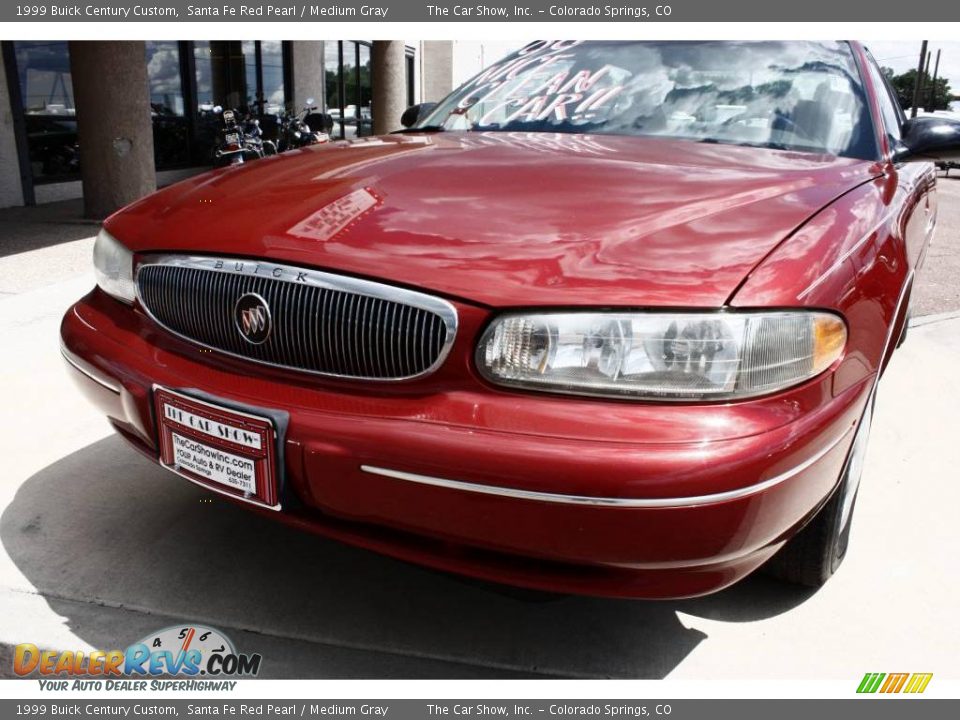 1999 Buick Century Custom Santa Fe Red Pearl / Medium Gray Photo #14