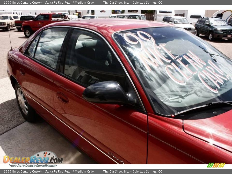 1999 Buick Century Custom Santa Fe Red Pearl / Medium Gray Photo #15