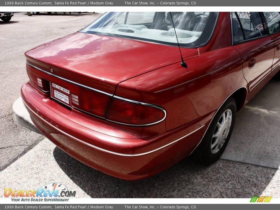1999 Buick Century Custom Santa Fe Red Pearl / Medium Gray Photo #16