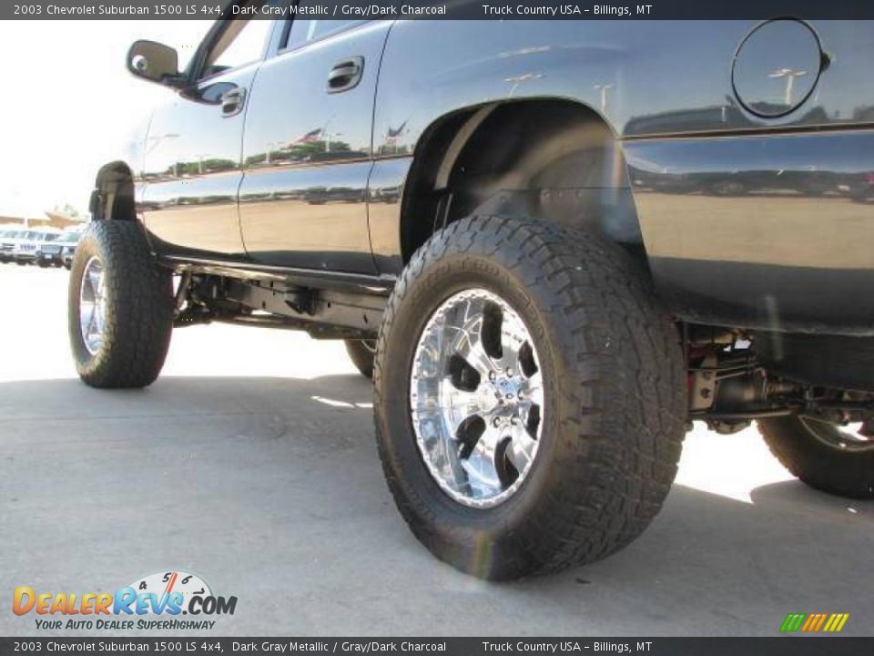 2003 Chevrolet Suburban 1500 LS 4x4 Dark Gray Metallic / Gray/Dark Charcoal Photo #7