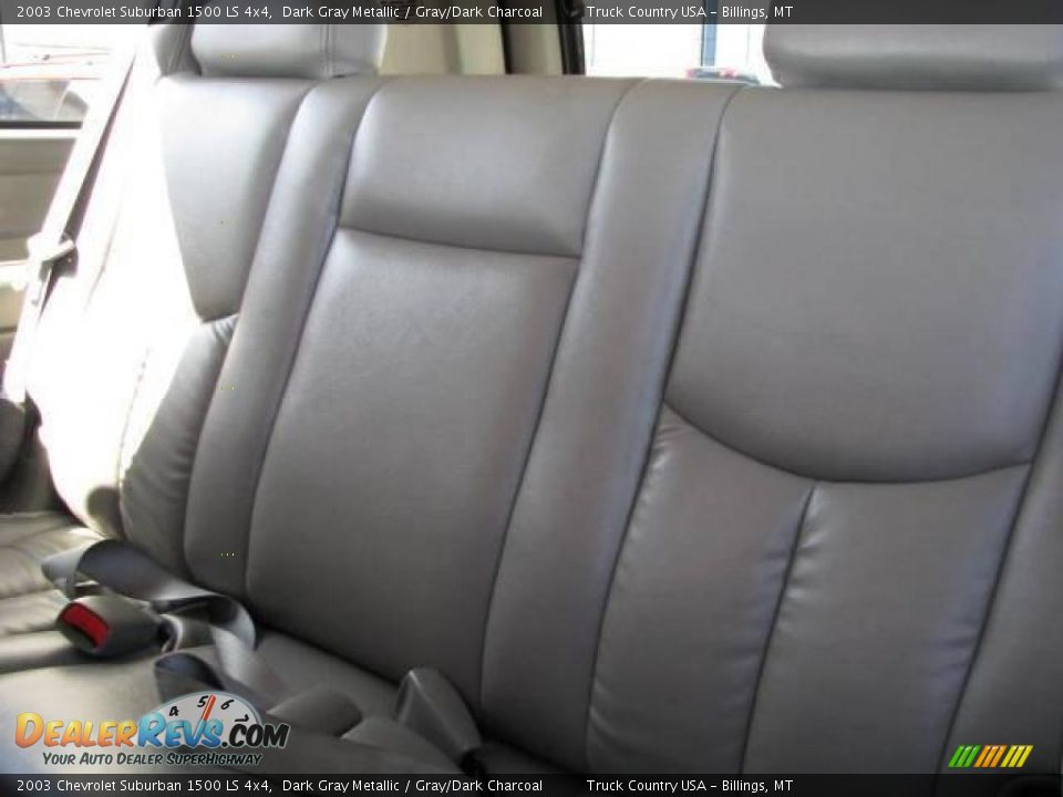 2003 Chevrolet Suburban 1500 LS 4x4 Dark Gray Metallic / Gray/Dark Charcoal Photo #9