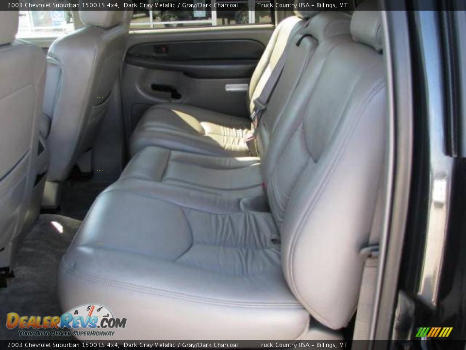 2003 Chevrolet Suburban 1500 LS 4x4 Dark Gray Metallic / Gray/Dark Charcoal Photo #10