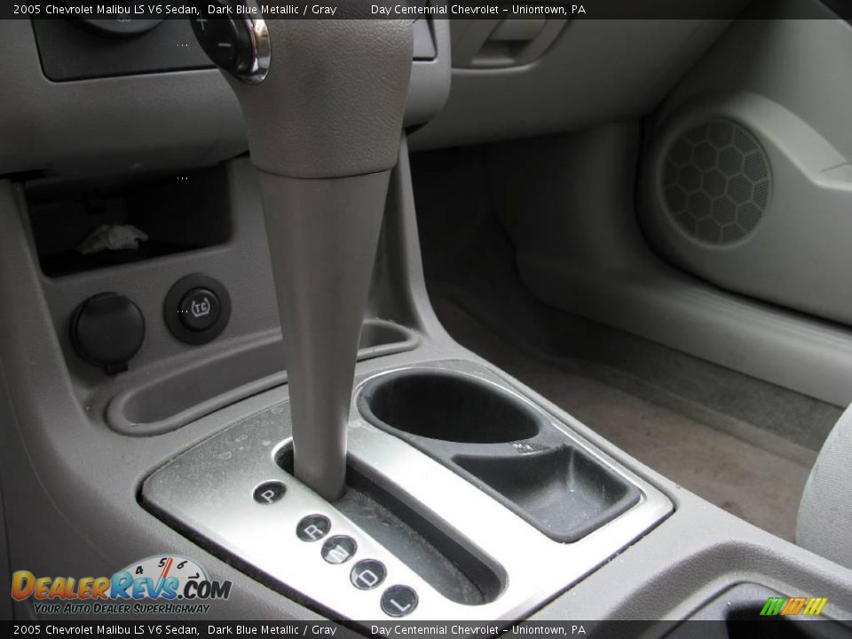 2005 Chevrolet Malibu LS V6 Sedan Dark Blue Metallic / Gray Photo #12
