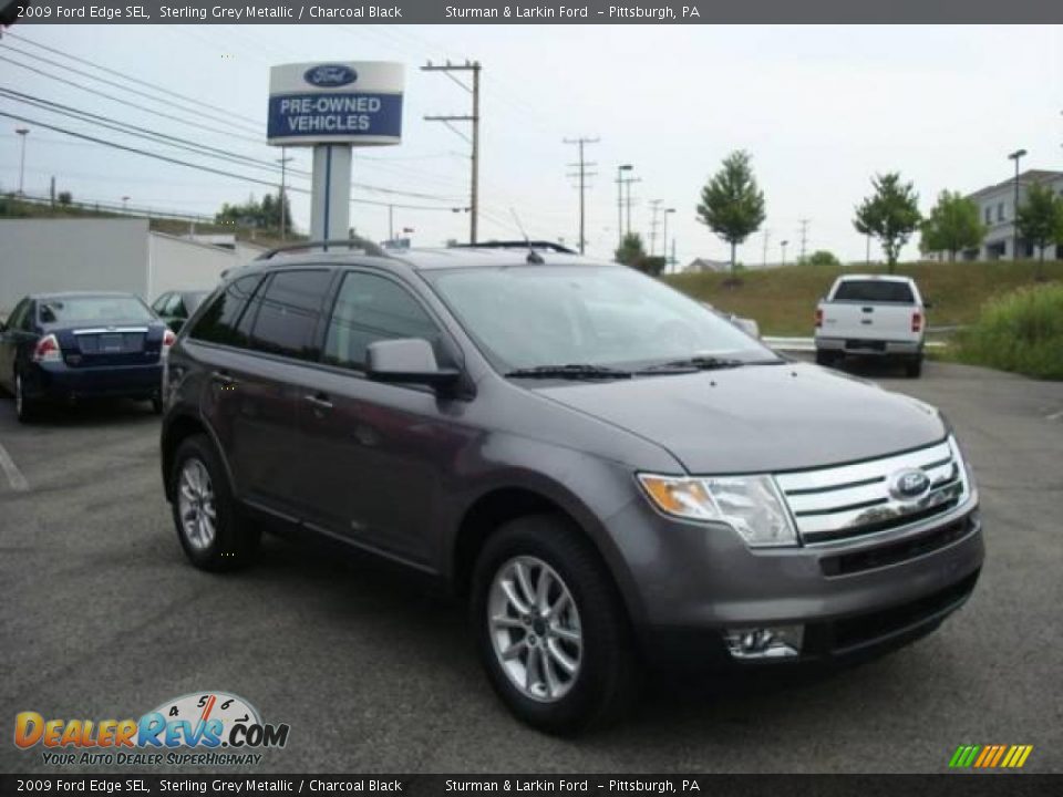 2009 Ford Edge SEL Sterling Grey Metallic / Charcoal Black Photo #1