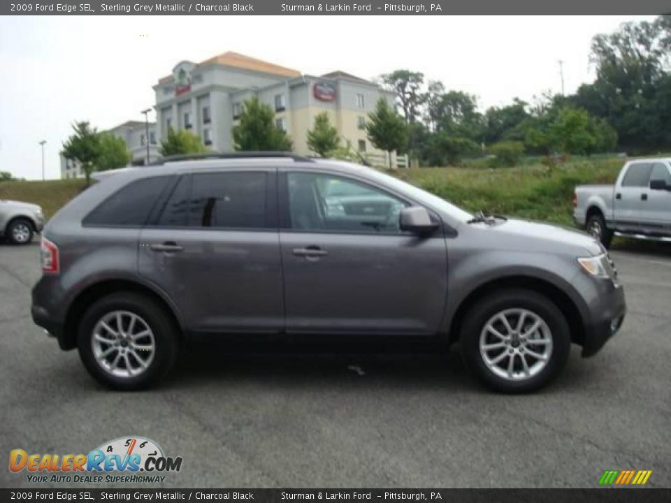 2009 Ford Edge SEL Sterling Grey Metallic / Charcoal Black Photo #2