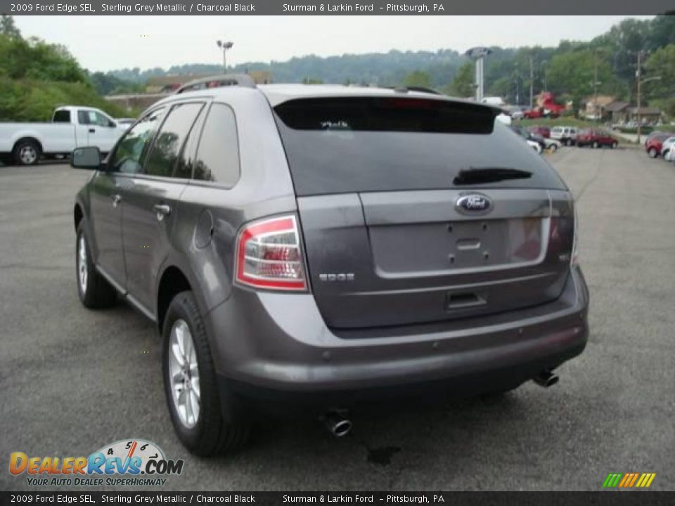 2009 Ford Edge SEL Sterling Grey Metallic / Charcoal Black Photo #5