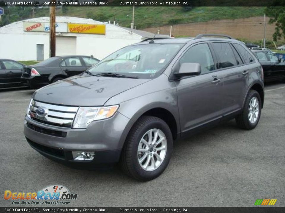 2009 Ford Edge SEL Sterling Grey Metallic / Charcoal Black Photo #7