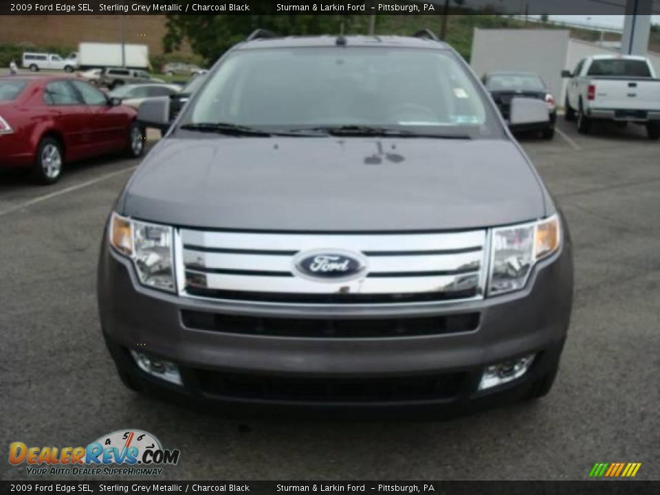 2009 Ford Edge SEL Sterling Grey Metallic / Charcoal Black Photo #8