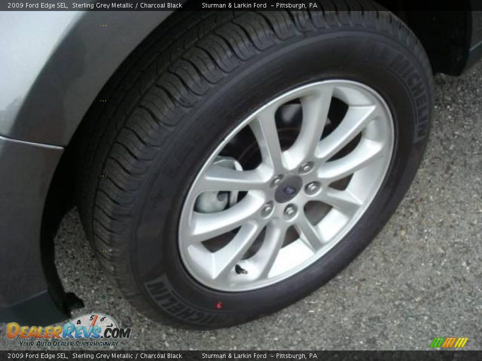 2009 Ford Edge SEL Sterling Grey Metallic / Charcoal Black Photo #9