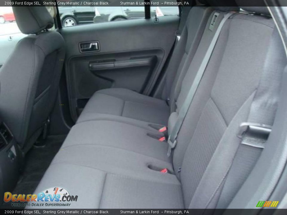 2009 Ford Edge SEL Sterling Grey Metallic / Charcoal Black Photo #11