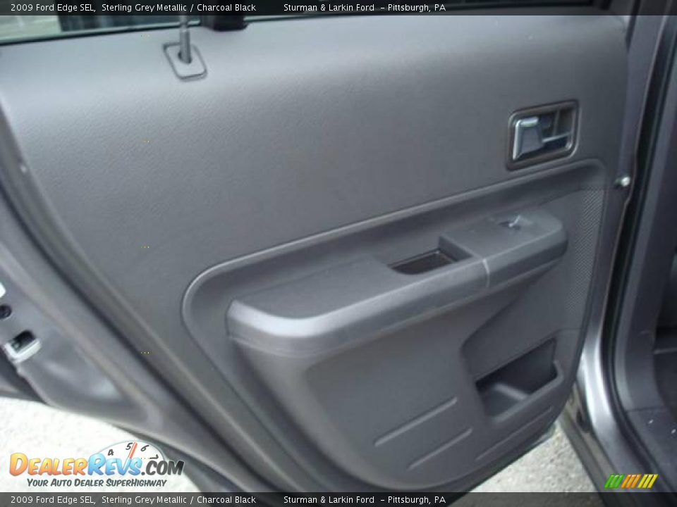 2009 Ford Edge SEL Sterling Grey Metallic / Charcoal Black Photo #13