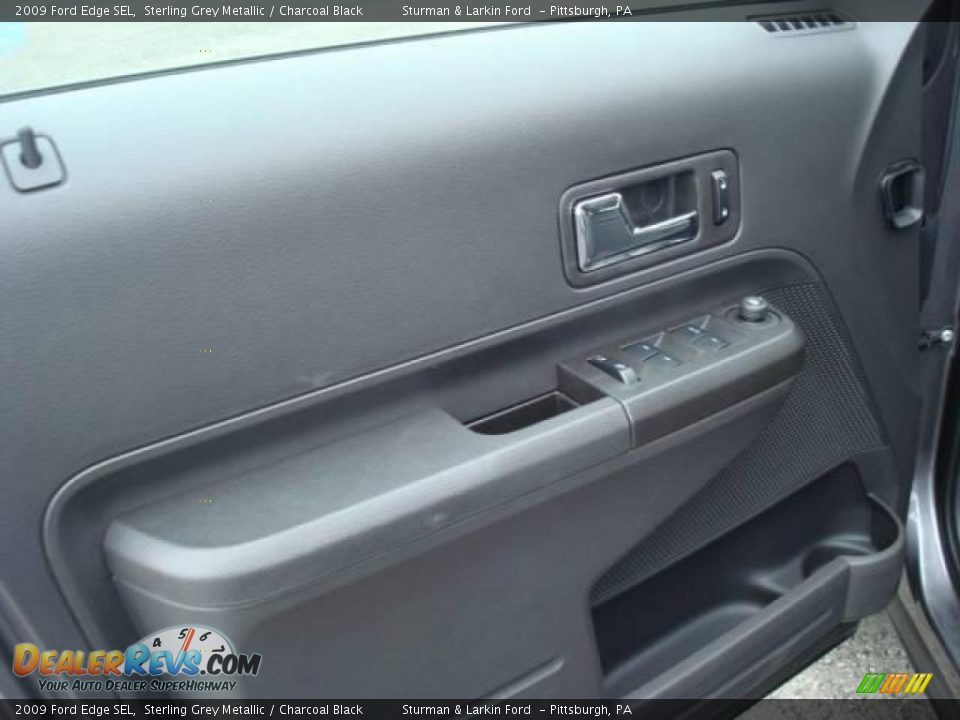 2009 Ford Edge SEL Sterling Grey Metallic / Charcoal Black Photo #14
