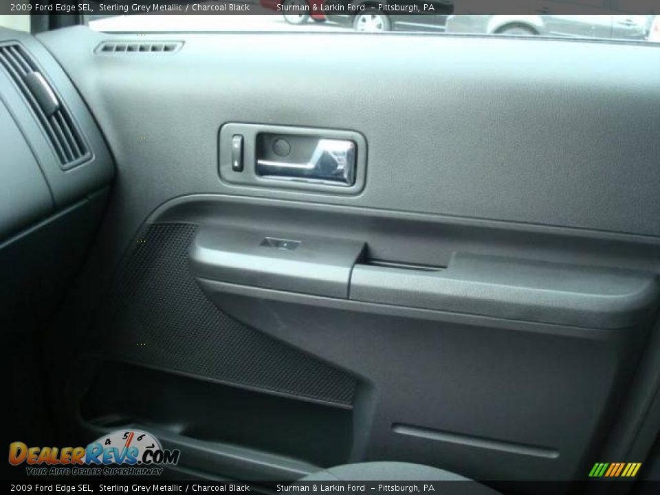 2009 Ford Edge SEL Sterling Grey Metallic / Charcoal Black Photo #17