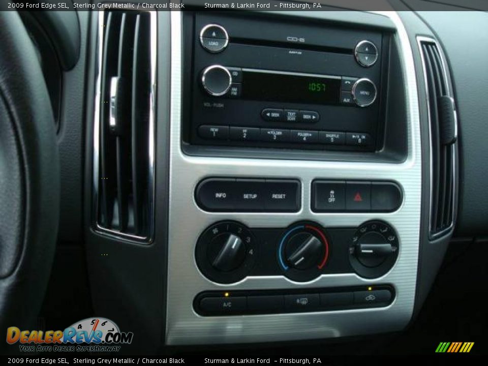 2009 Ford Edge SEL Sterling Grey Metallic / Charcoal Black Photo #18