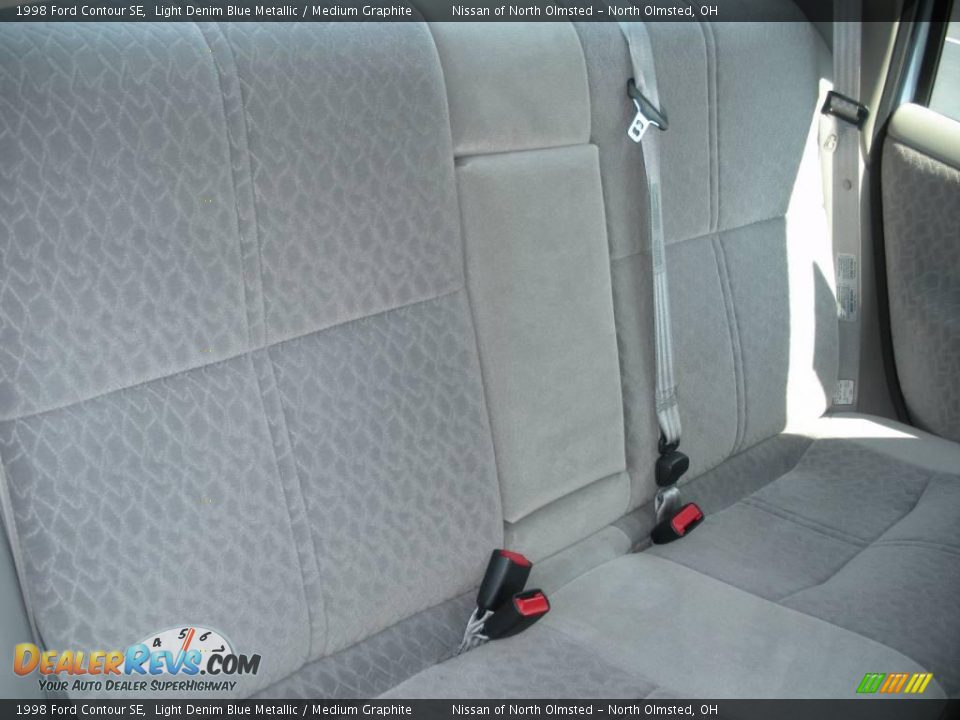 1998 Ford Contour SE Light Denim Blue Metallic / Medium Graphite Photo #18