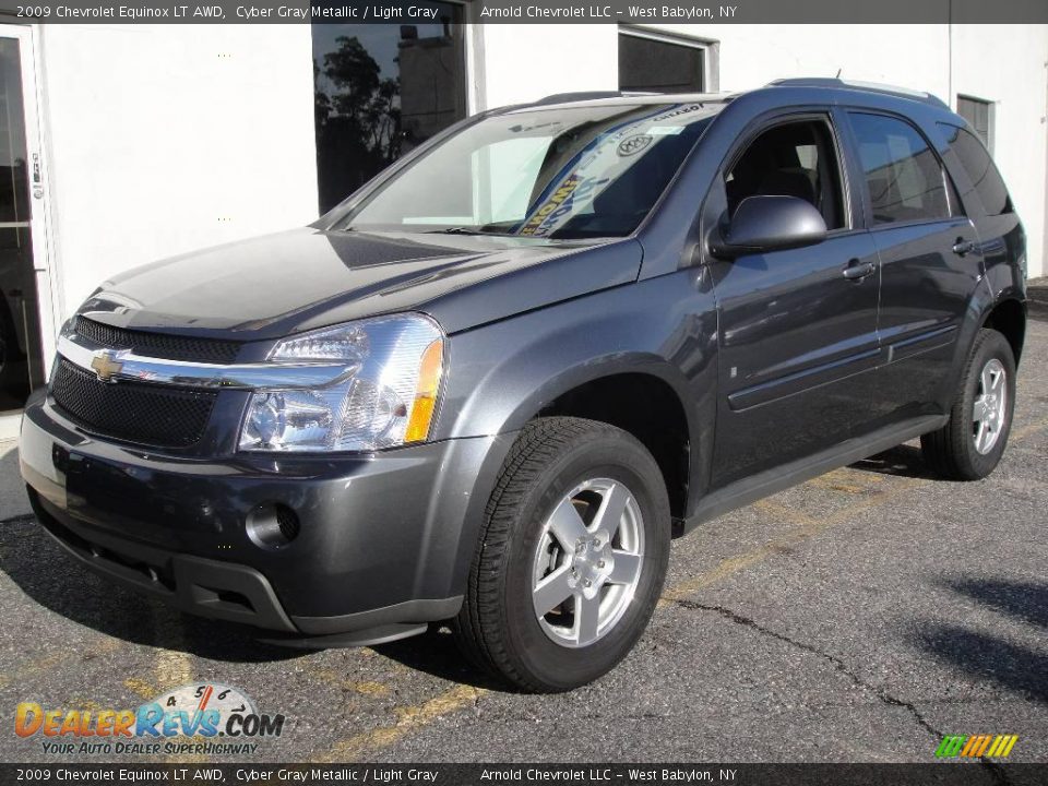 2009 Chevrolet Equinox LT AWD Cyber Gray Metallic / Light Gray Photo #1